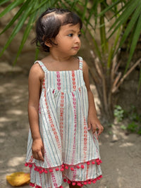Poppet & Fox Strappy Trapeze Dress