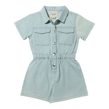 Vignette Addison Romper | Light Denim