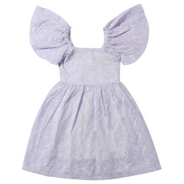 Vignette Hallie Dress | Lavender Meadow Eyelet