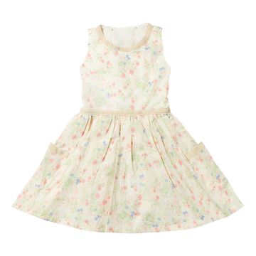 Vignette Nina Dress | Pink Meadow Flowers