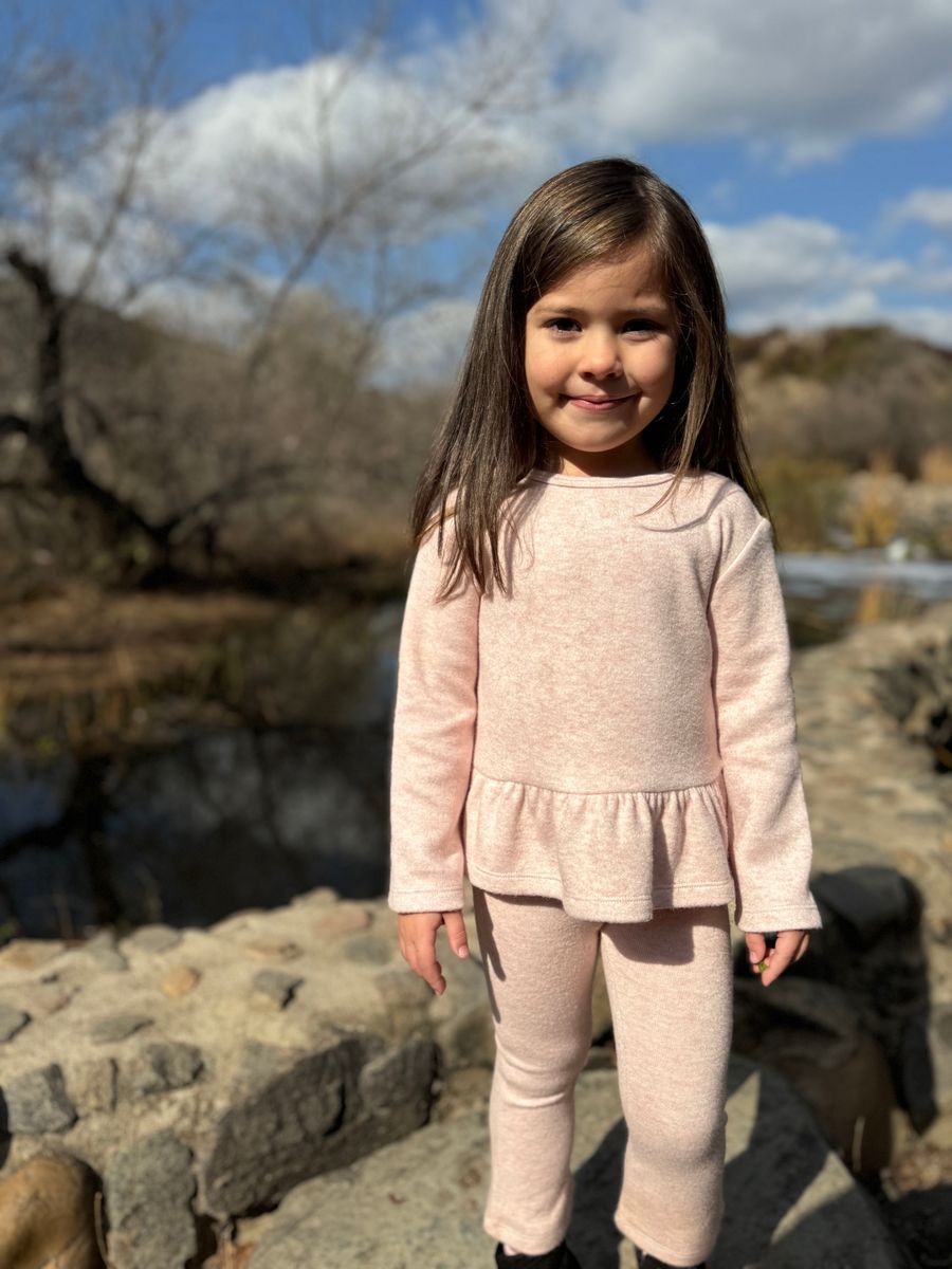 Vignette Nancy Shirt and Pant Set- Pink