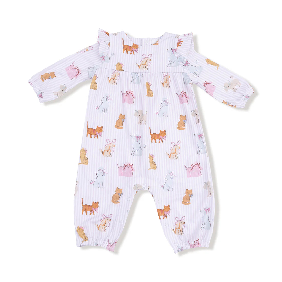 Angel Dear  Ruffle Sleeve Romper II Fancy Pets