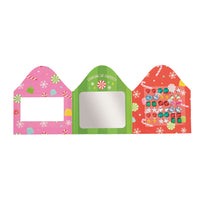 Mud Pie Christmas Glitzy Gems Sticker Earrings