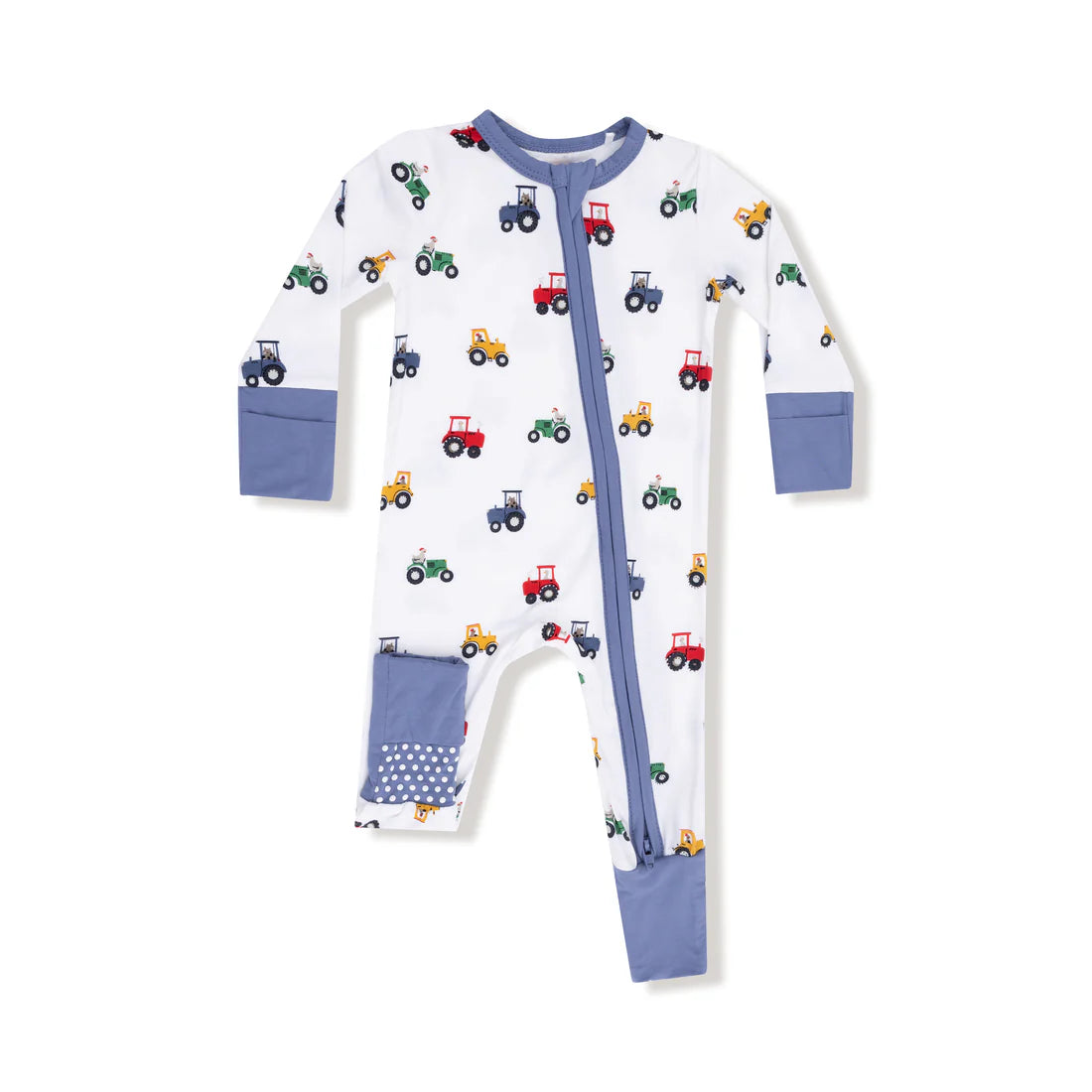 Angel Dear Convertible Romper II Mini Tractors