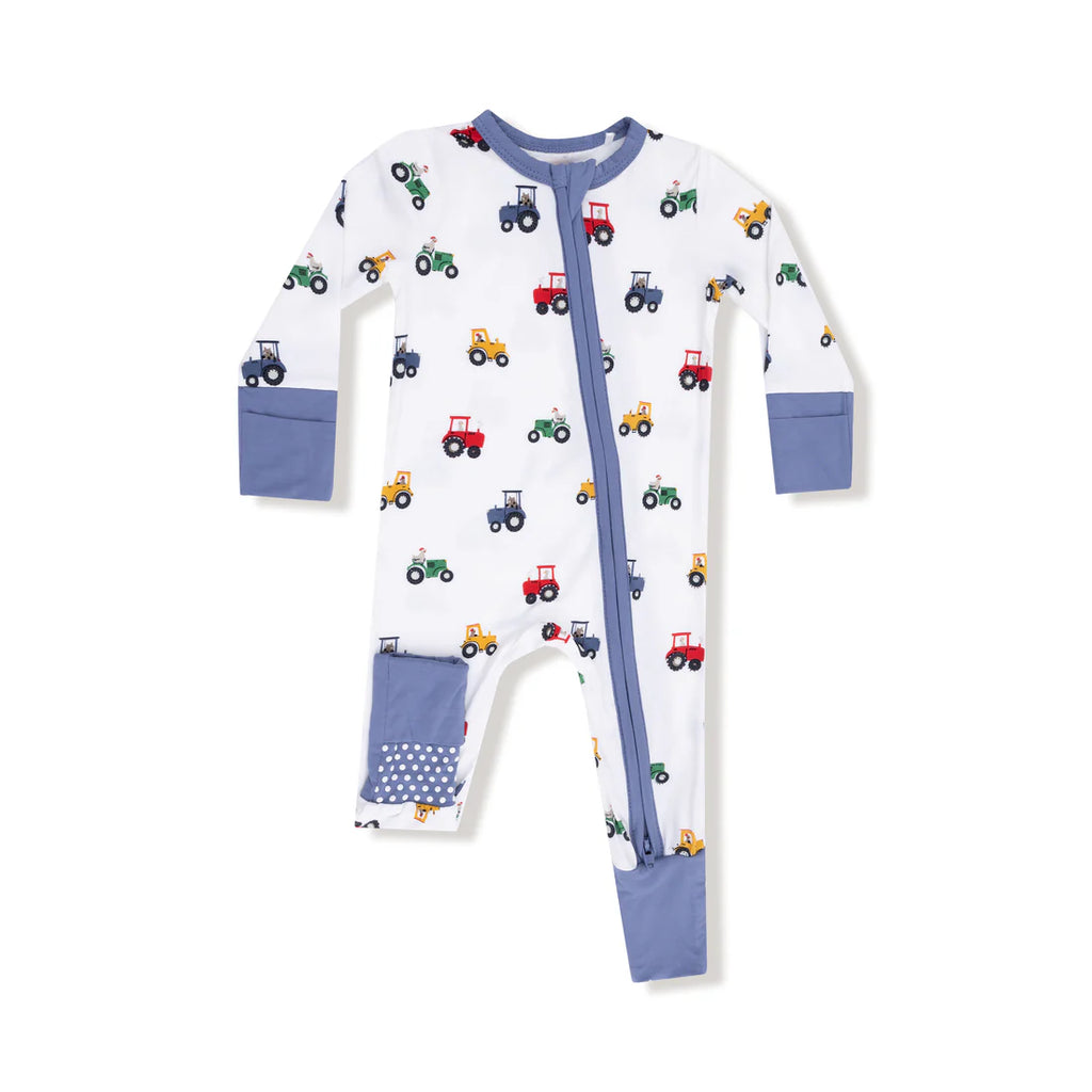 Angel Dear Convertible Romper- Hockey Stone Blue main image 1