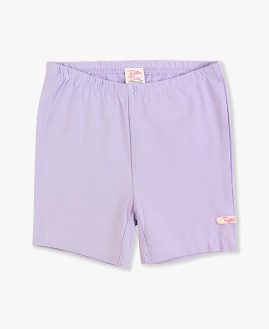 RuffleButts Girls Knit Playground Shorts