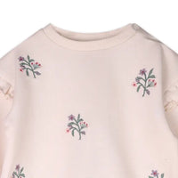 Viverano Organics Violet Bouquet Baby Sweatshirt & Legging Set -Organic Cotton