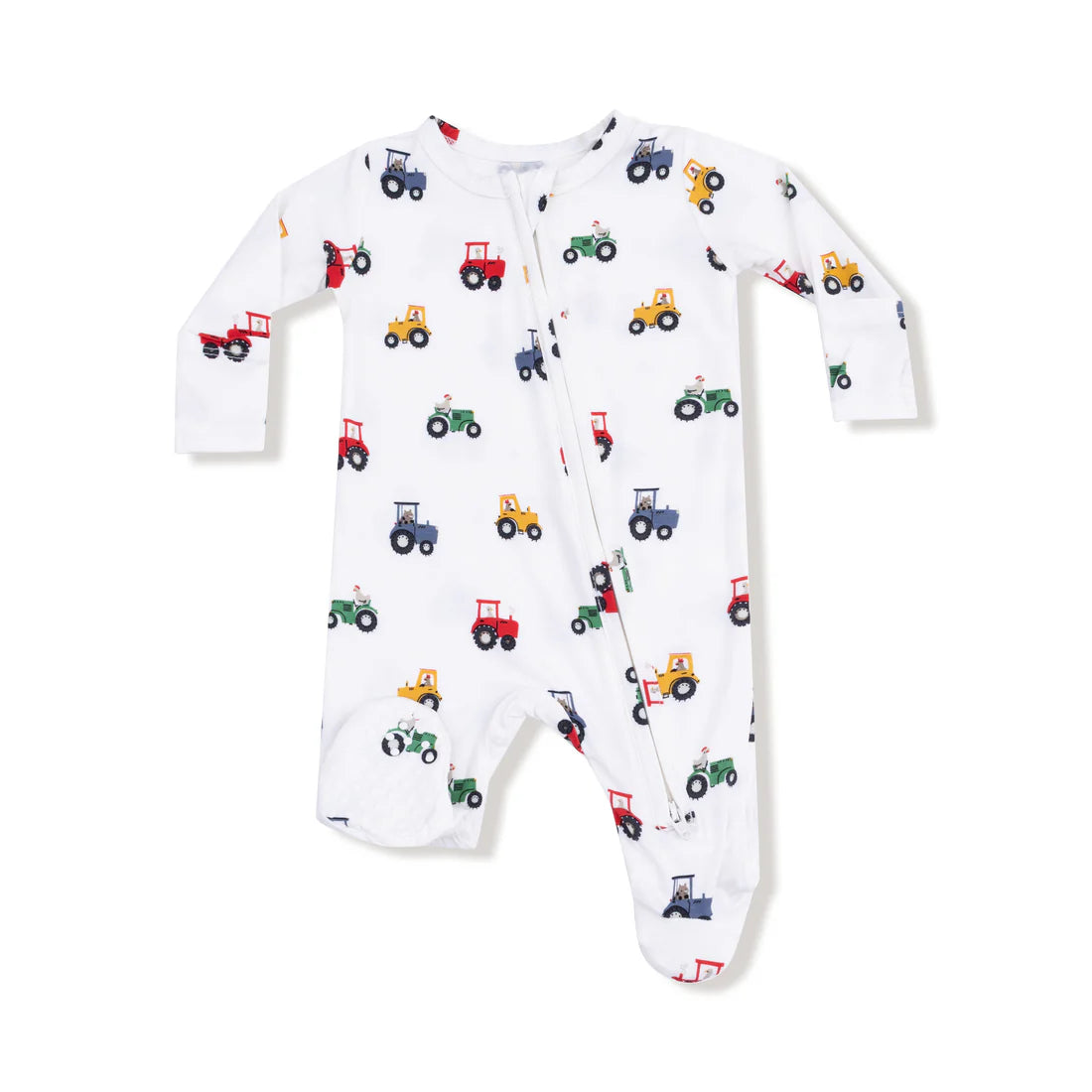 Angel Dear 2 Way Zipper Footie II Mini Tractors