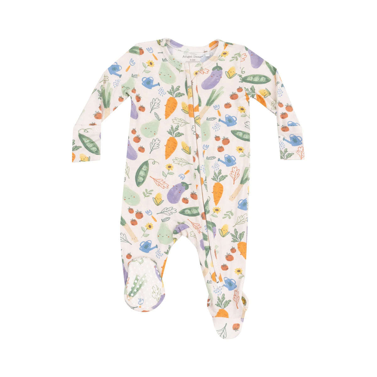 Angel Dear Veggie Patch 2-Way Zipper Footie