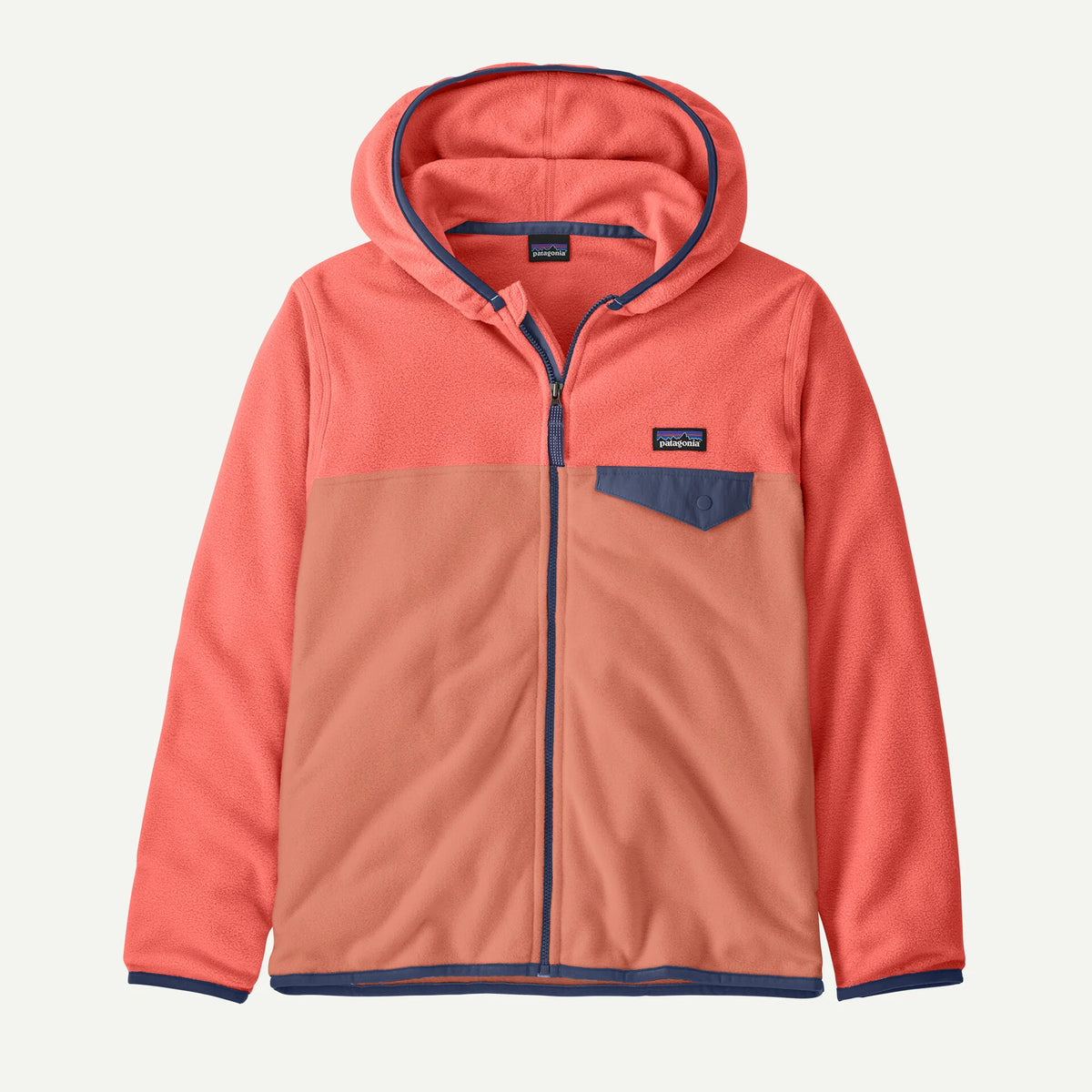 Patagonia Kids' Micro D® Snap-T® Fleece Jacket- Moment Pink