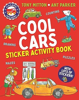 Amazing Machines Cool Cars Activity Book