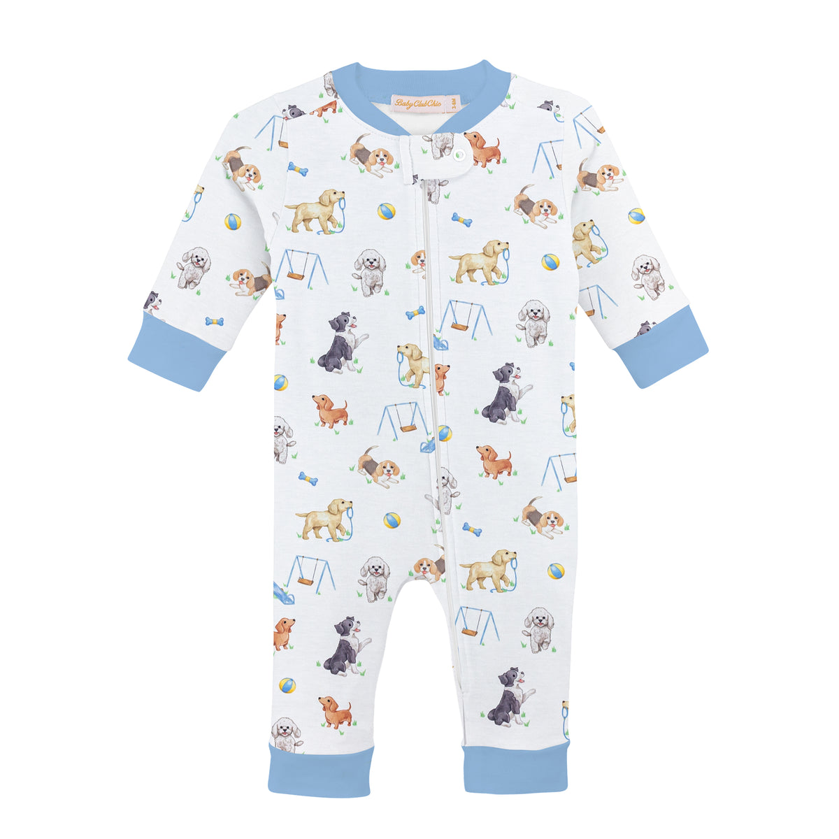 Baby Club Chic Doggy Park Coverall