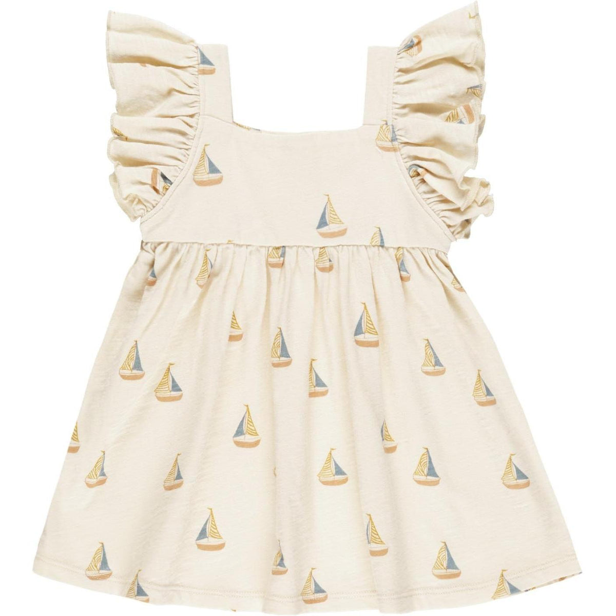 Rylee + Cru Mariposa Dress || Sailboats