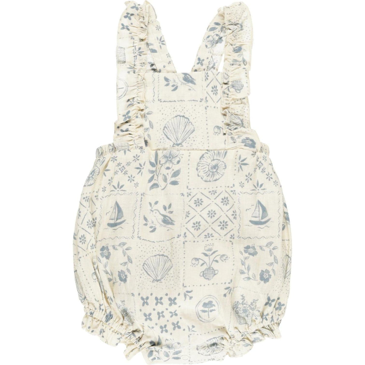 Rylee + Cru Chiara Romper || Tile