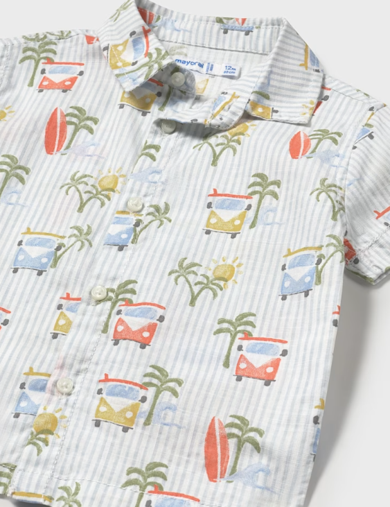 Mayoral Baby Surfboard Printed Shirt