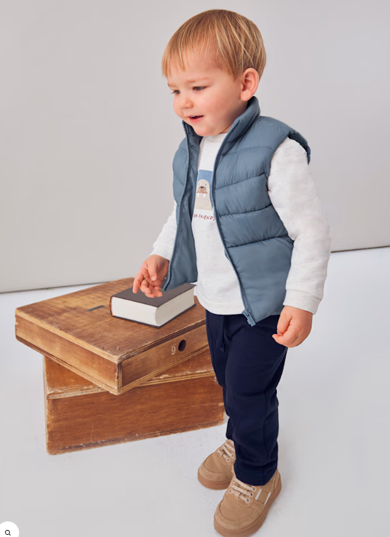 Mayoral Baby 3-Piece Vest Set II Iceburg