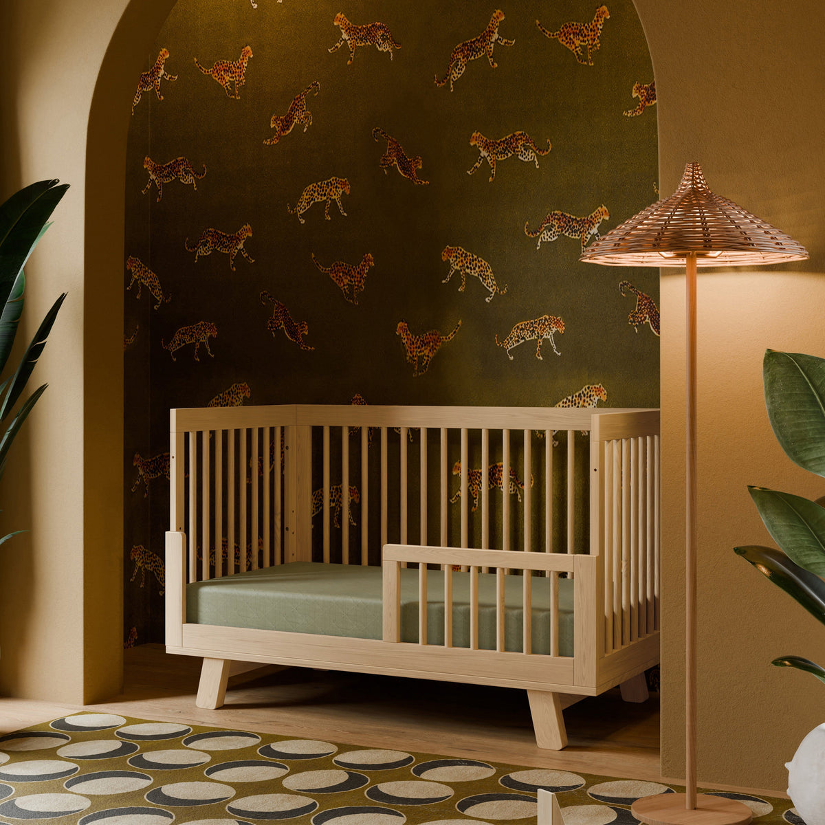 Babyletto Hudson 3-in-1 Convertible Crib with Toddler Bed Conversion Kit