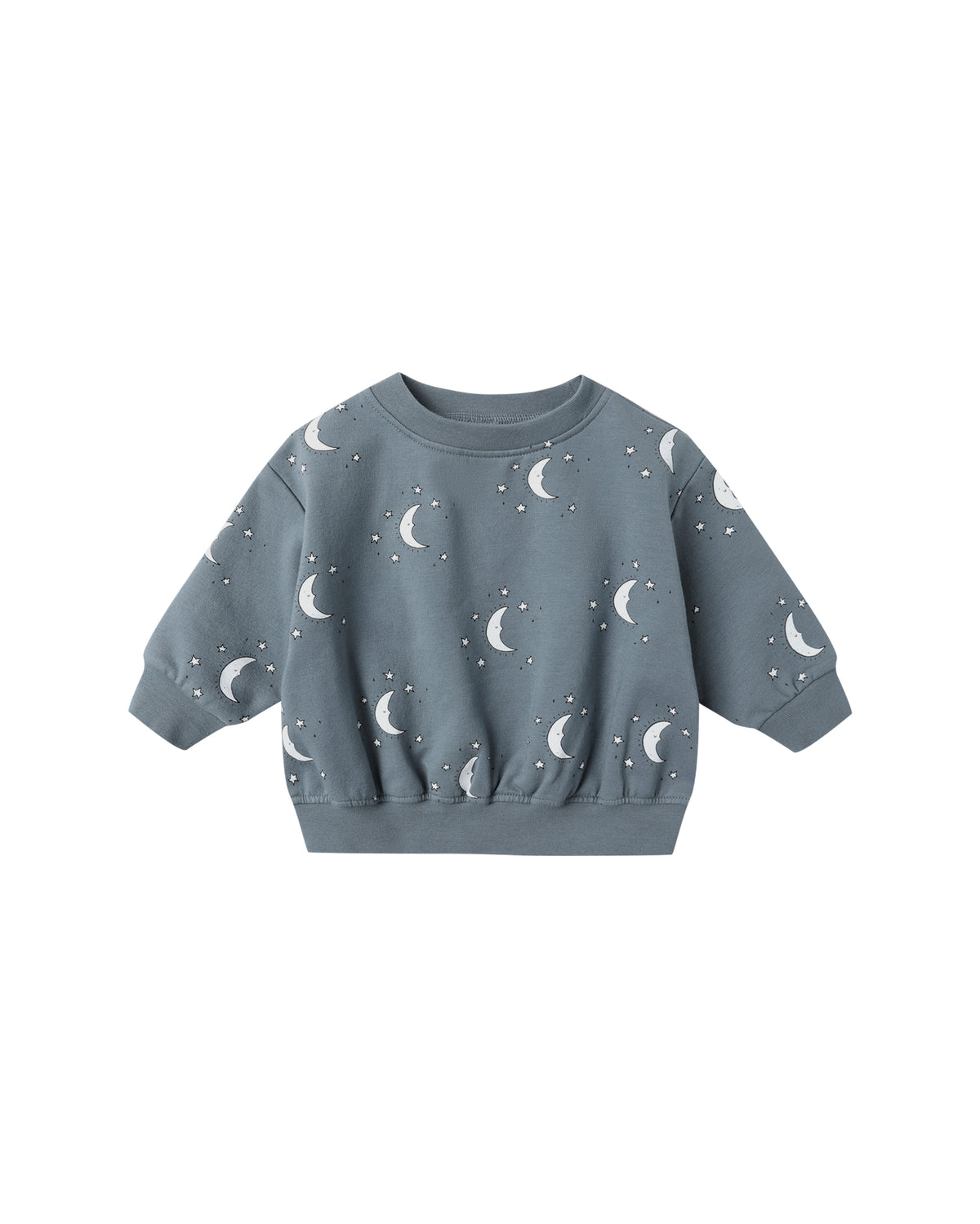 Quincy Mae Fleece Sweatshirt II Silver Moons