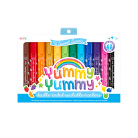 Ooly Yummy Yummy Scented Washable Markers - Set of 12