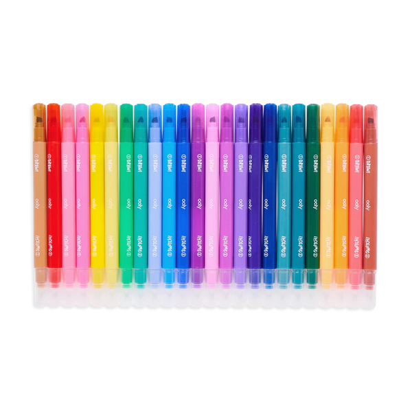 OOLY Switch-eroo Color-Changing Markers - Set of 24