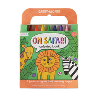 OOLY Carry Along Crayon & Coloring Book Kit