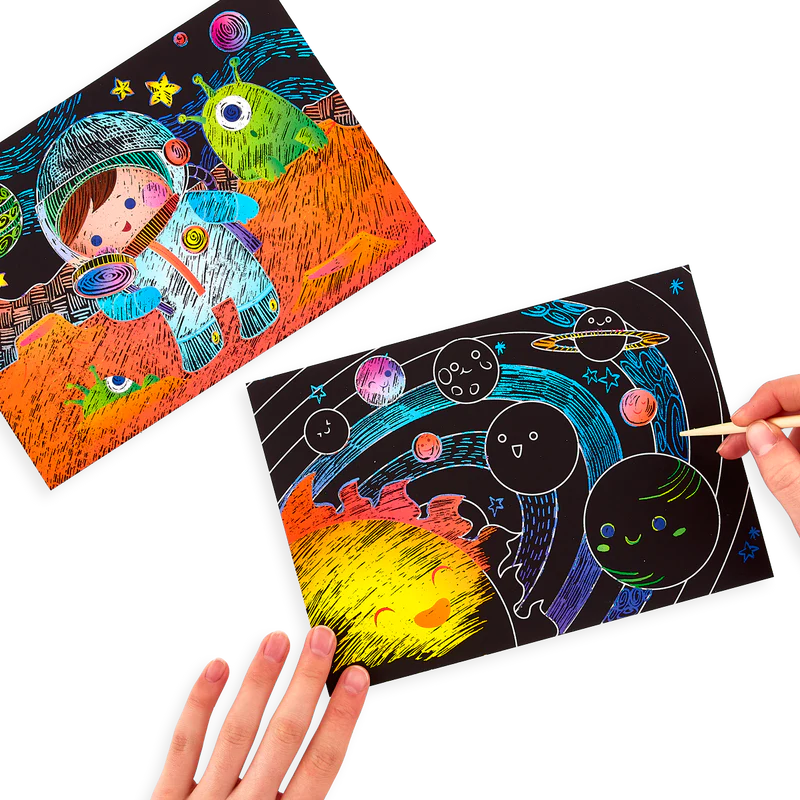 OOLY Scratch and Scribble Art Kit