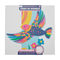 OOLY Colorific Canvas Paint by Numbers | Brilliant Bird