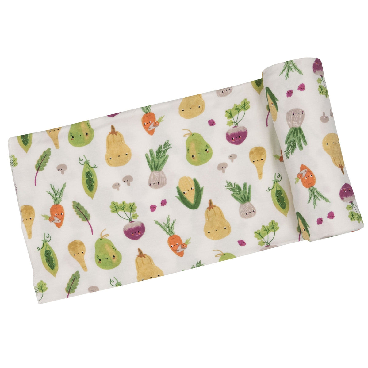 Angel Dear Baby Vegetables Swaddle Blanket