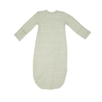 Angel Dear Woodland Swaddle Babies Gown Striped Green