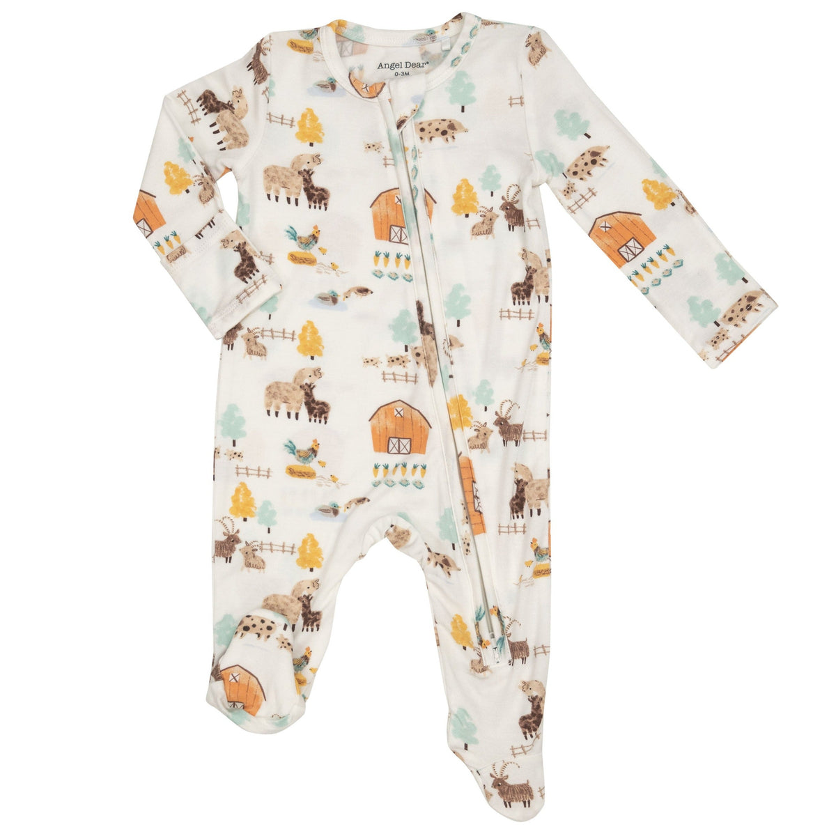 Angel Dear Alpaca Farm 2-Way Zipper Footie