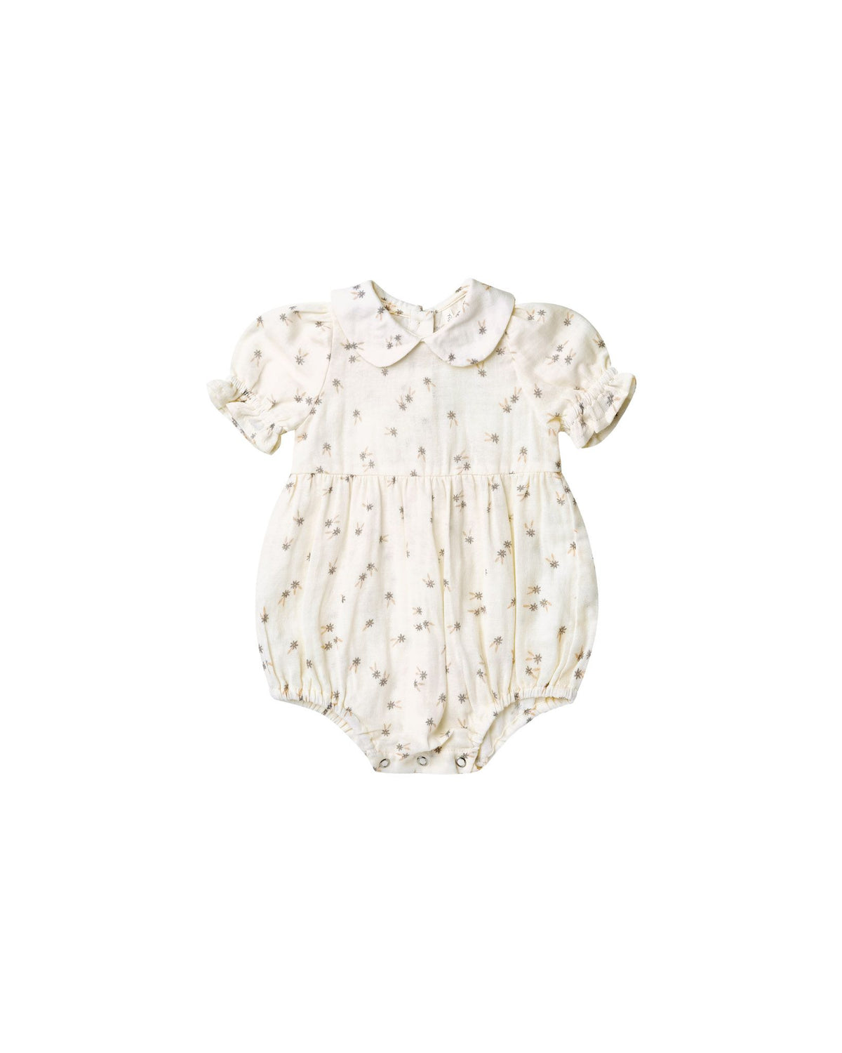 Rylee + Cru Gracie Romper || Blue Daisy