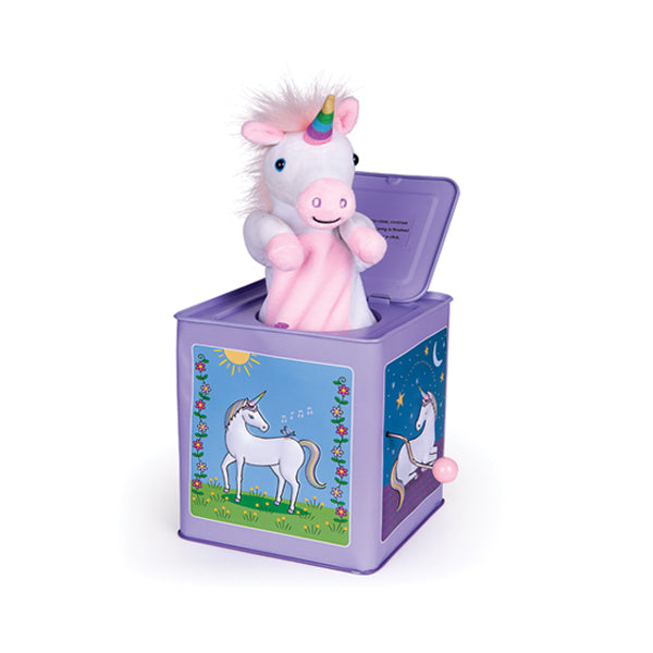 Jack Rabbit Creations Unicorn Jack In The Box