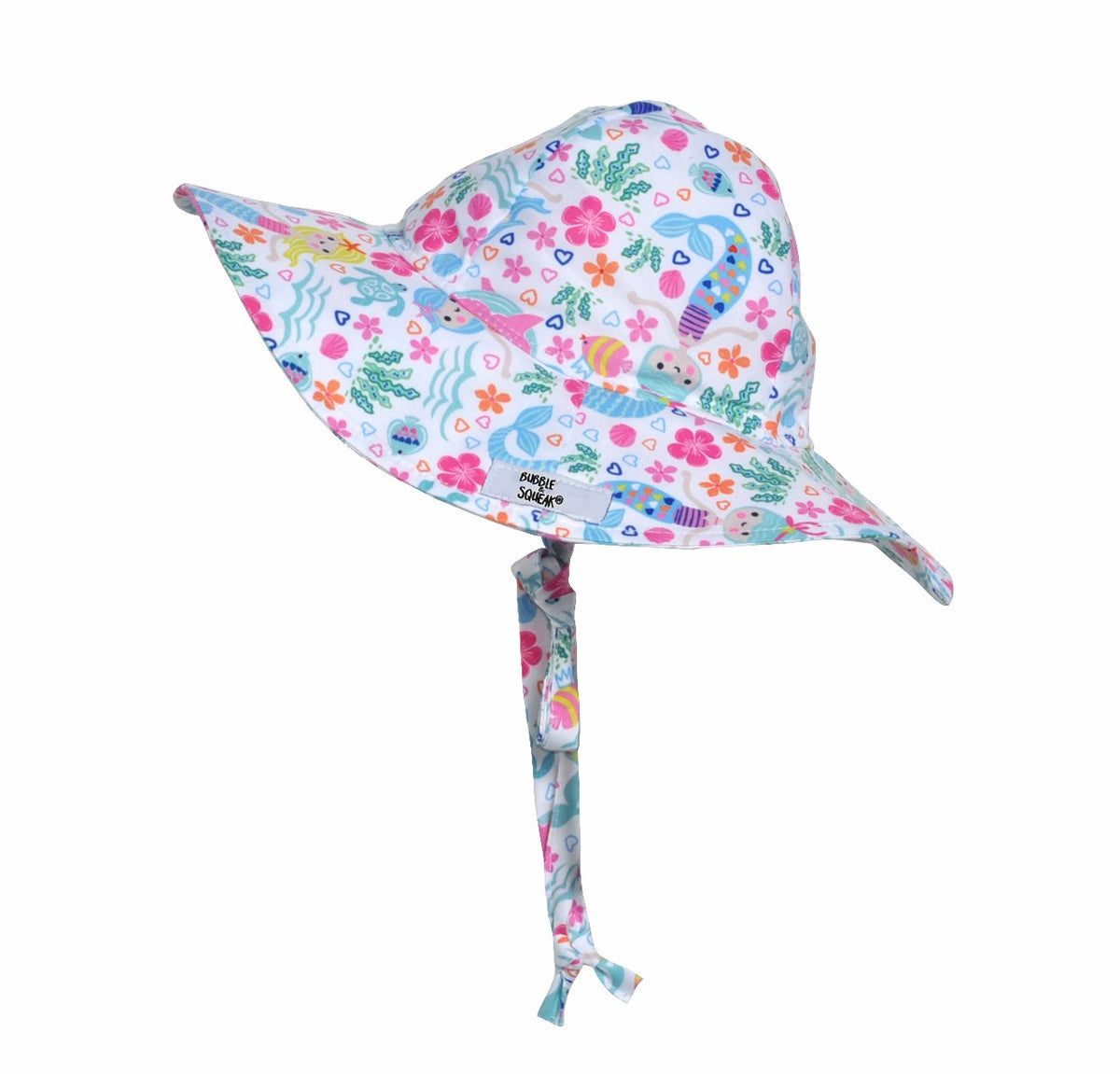 Flap Happy UPF 50+ Floppy Hat - Mermaid Lagoon