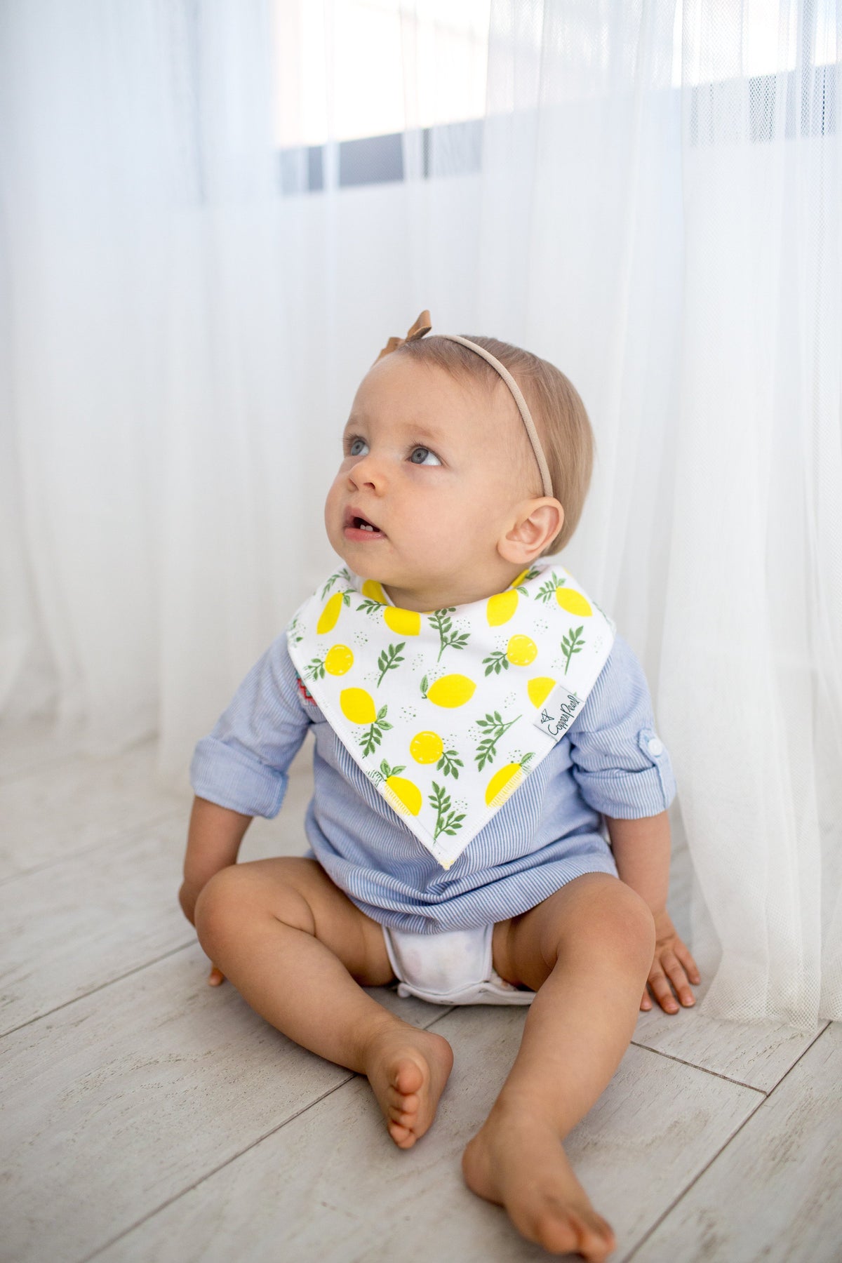 Copper Pearl Baby Bandana Bibs - Georgia