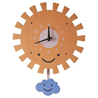 Modern Moose Pendulum Clock - Sun
