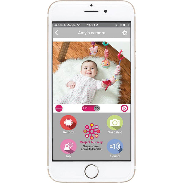 Project Nursery 5 Dual Connect Wi-Fi Baby Monitor System – Baby Go Round,  Inc.