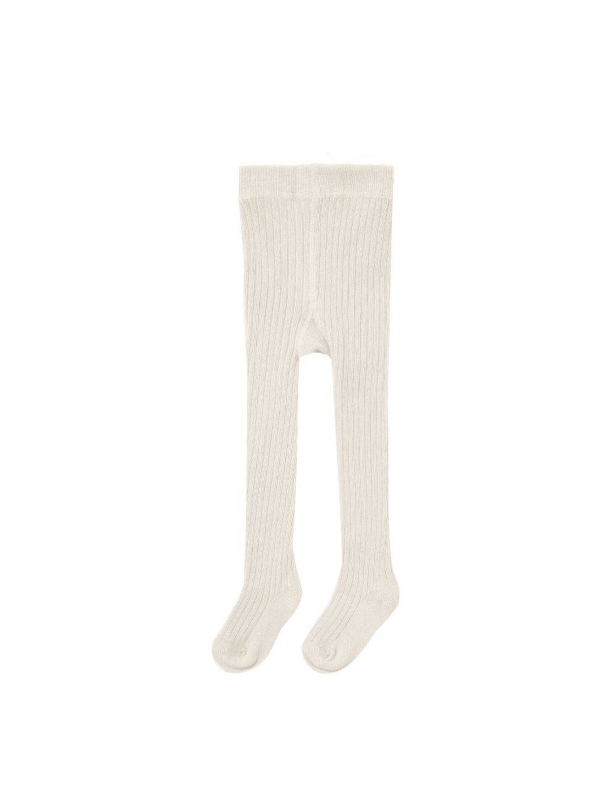 Quincy Mae Solid Ribbed Tights
