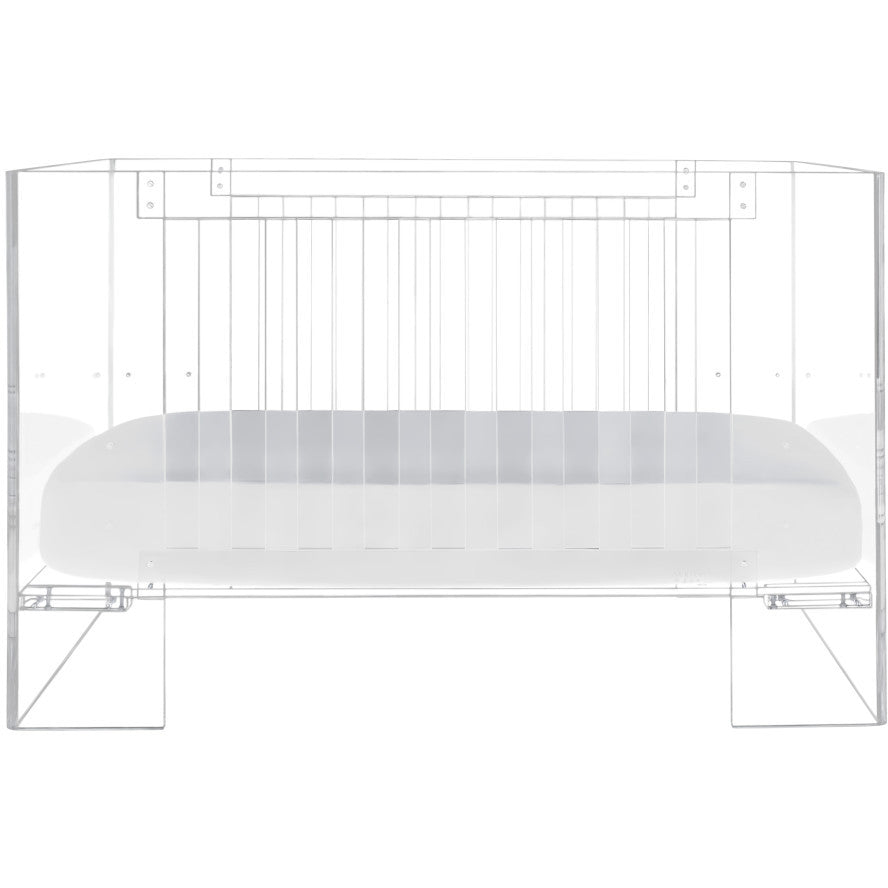 Nursery Works Vetro Crib Clear Acrylic