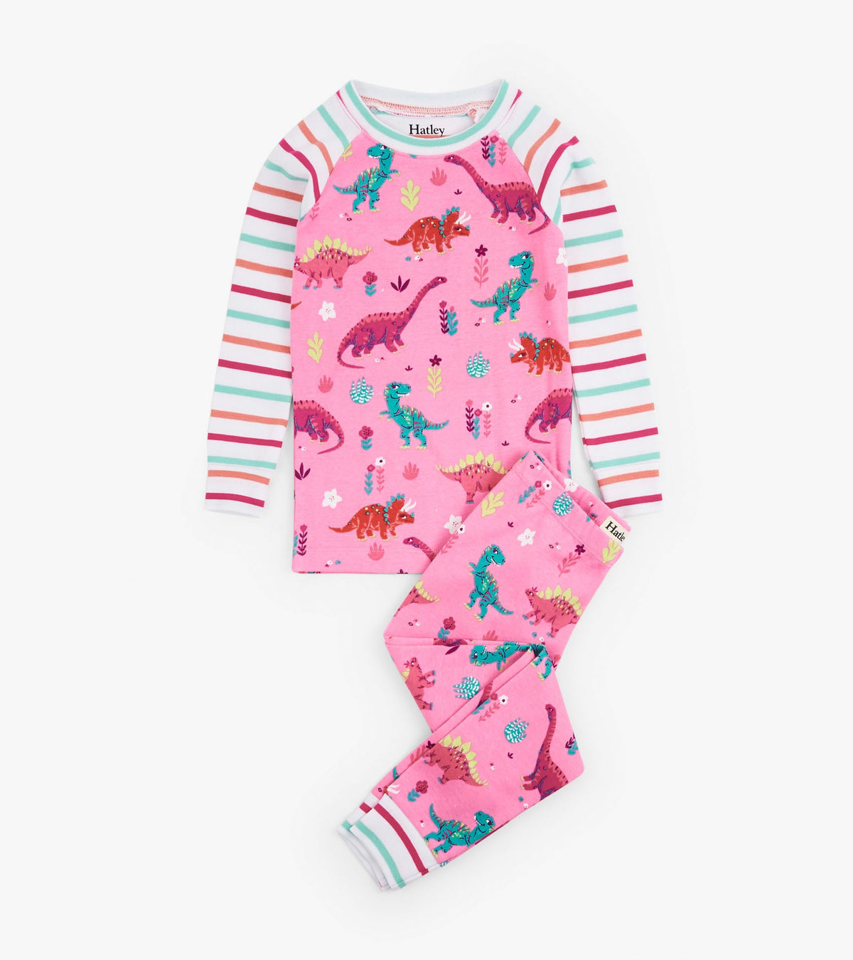 Hatley Darling Dinos Organic Cotton PJ's