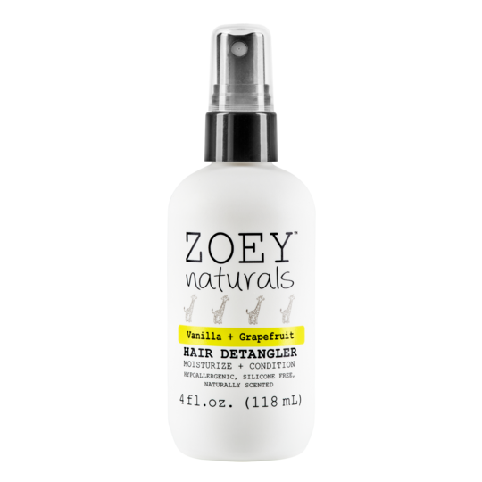 Zoey Naturals Vanilla Grapefruit Detangler