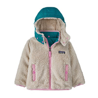 Patagonia Baby Reversible Tribbles Hoody | Peaceful Pink