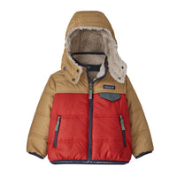 Patagonia Baby Reversible Tribbles Hoody | Touring Red