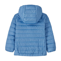 Patagonia Baby Reversible Down Sweater Hoody | Andea Song: Blue Bird