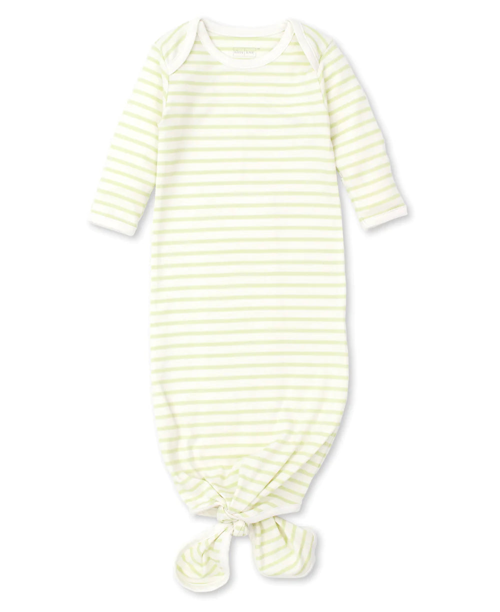 Kissy Love Basics Stripes Zip Footie pink, navy, green