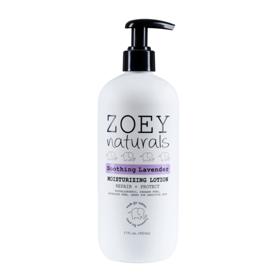 Zoey Naturals Soothing Lavender Moisturizing Lotion 17 oz.