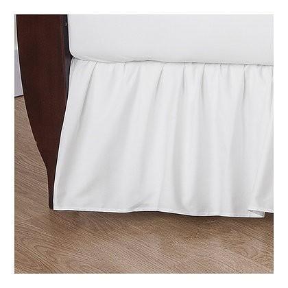 Brixy 100% Cotton Percale Crib Skirt - Solids