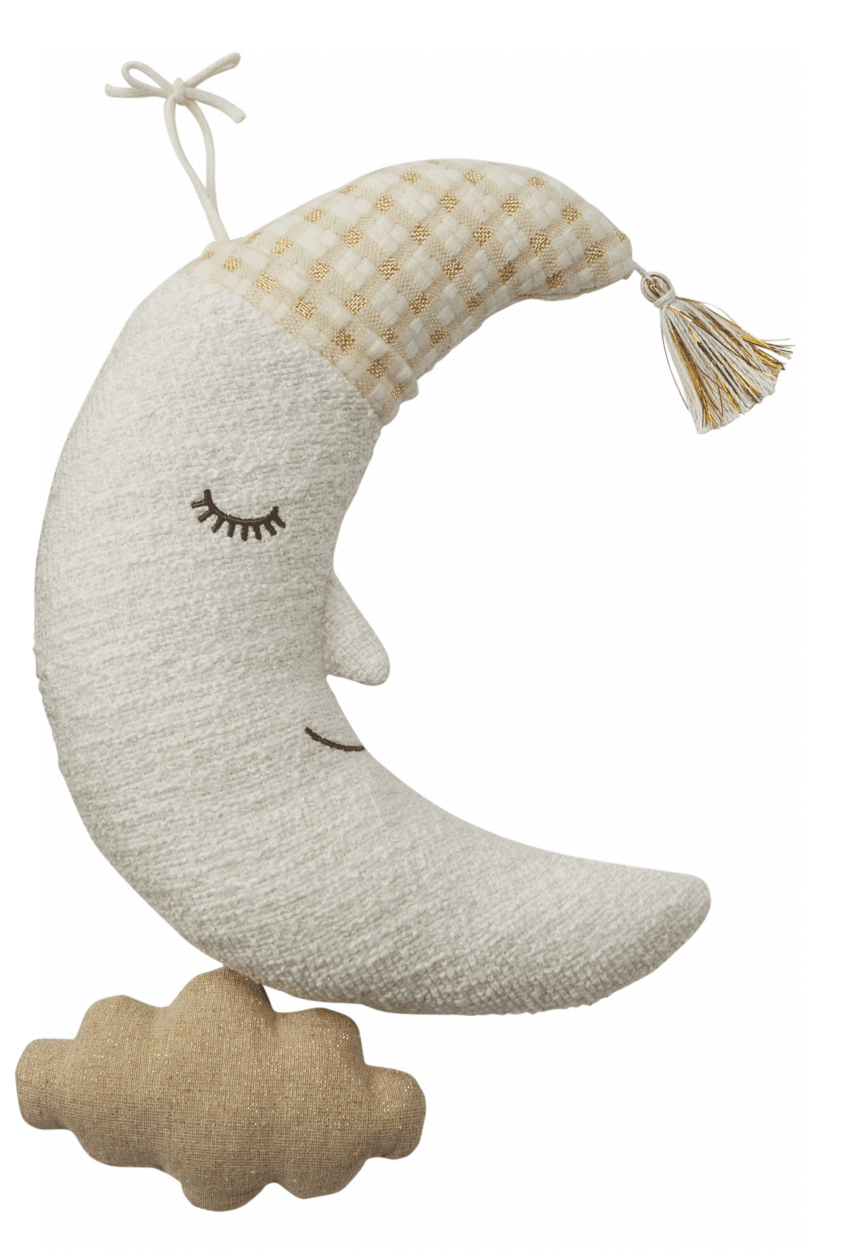 Mud Pie Cloud Moon Musical Pull