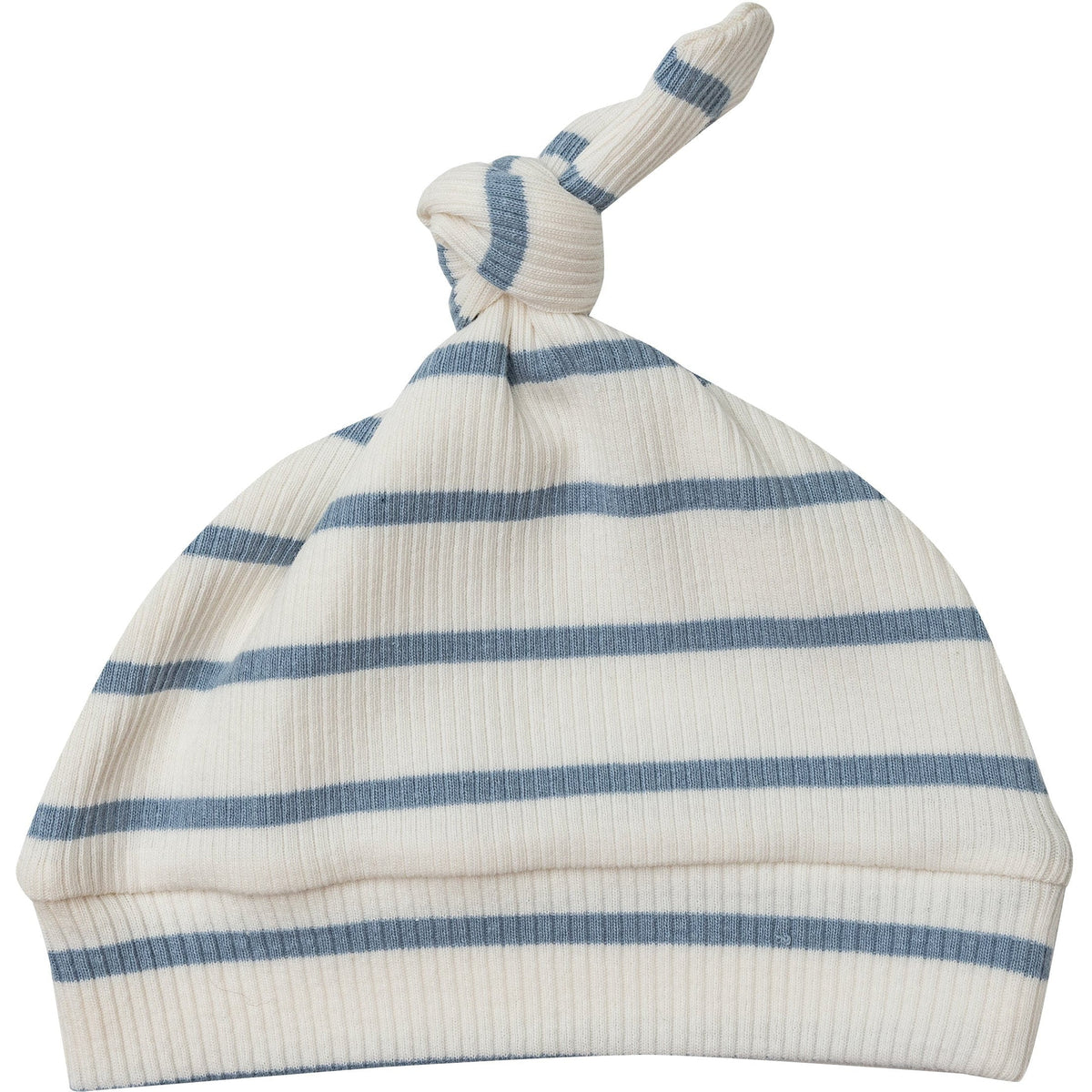 Angel Dear Ribbed Knotted Hat | Basic Faded Denim