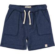 Me & Henry Bluepeter Shorts | Navy Ribbed