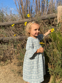 Vignette Paige Dress-Blue